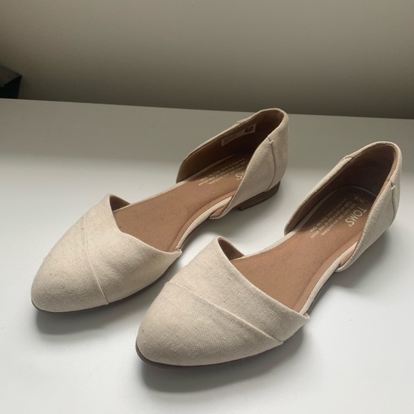 toms jutti canvas flat